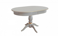 Стол Визард 1200*840*765 (тон серый RAL7038 + патина золото) Стол Визард 1200*840*765 (тон серый RAL7038 + патина золото)