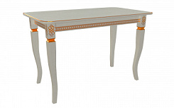 Стол Роял 1200(1600)*700*765 (тон серый RAL7038 + патина золото) Стол Роял 1200(1600)*700*765 (тон серый RAL7038 + патина золото)